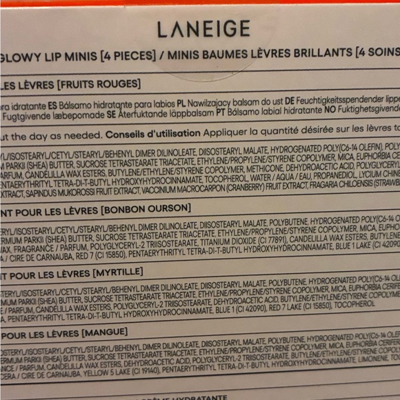 New In Box- Laneige glowy lip mini set - Picture 4 of 5